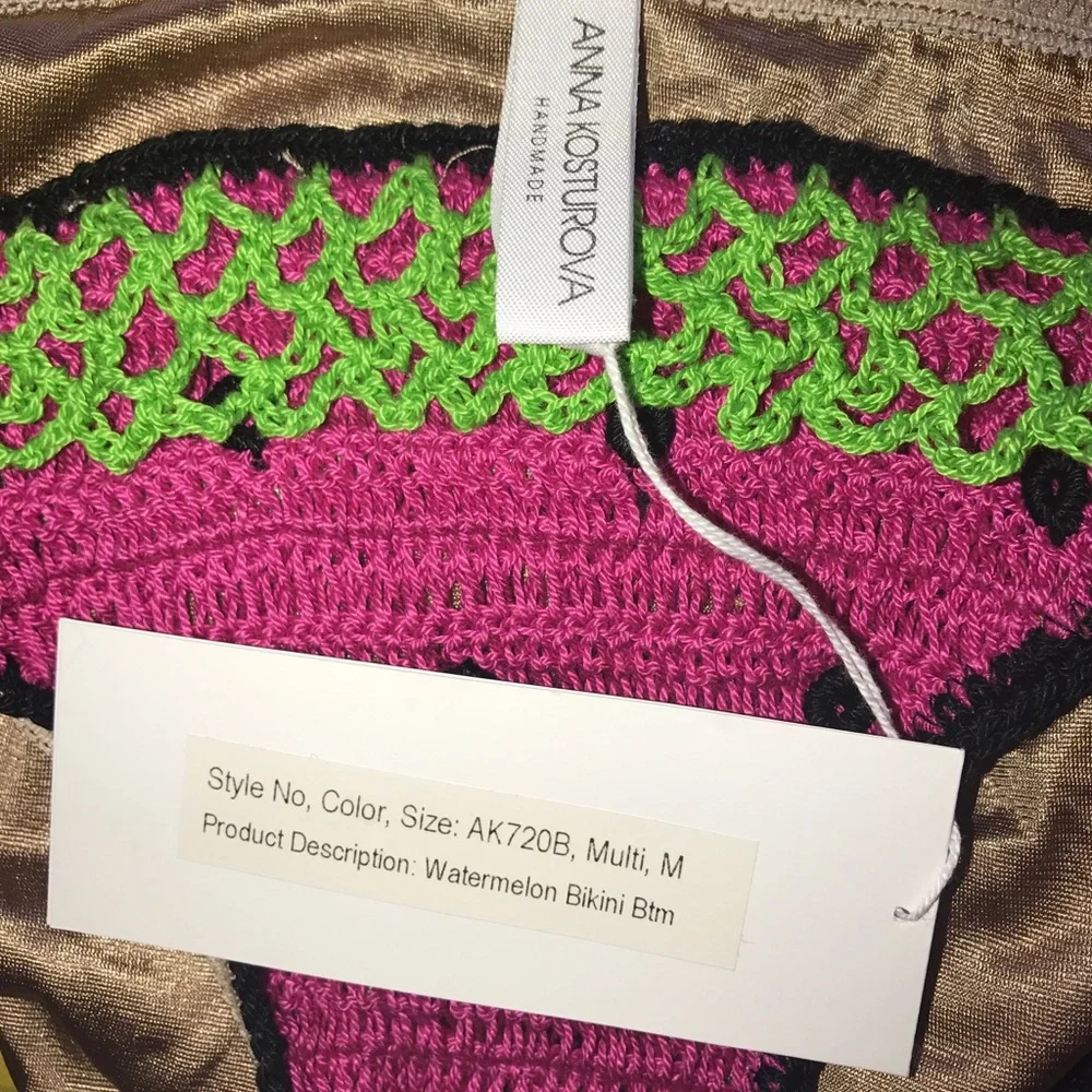 Anna Kosturova Watermelon Bikini Bottom M